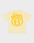 6STARS YELLOW T-SHIRT