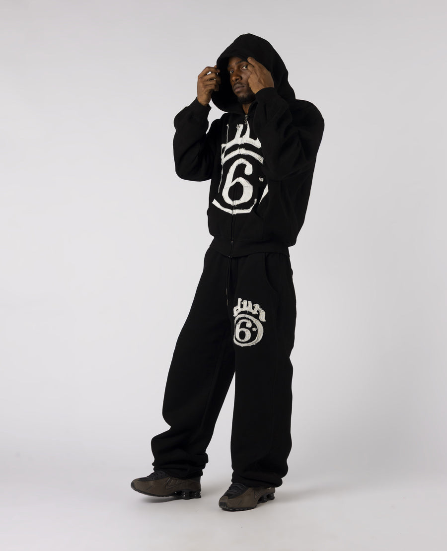 BLACK 6STARS JOGGER