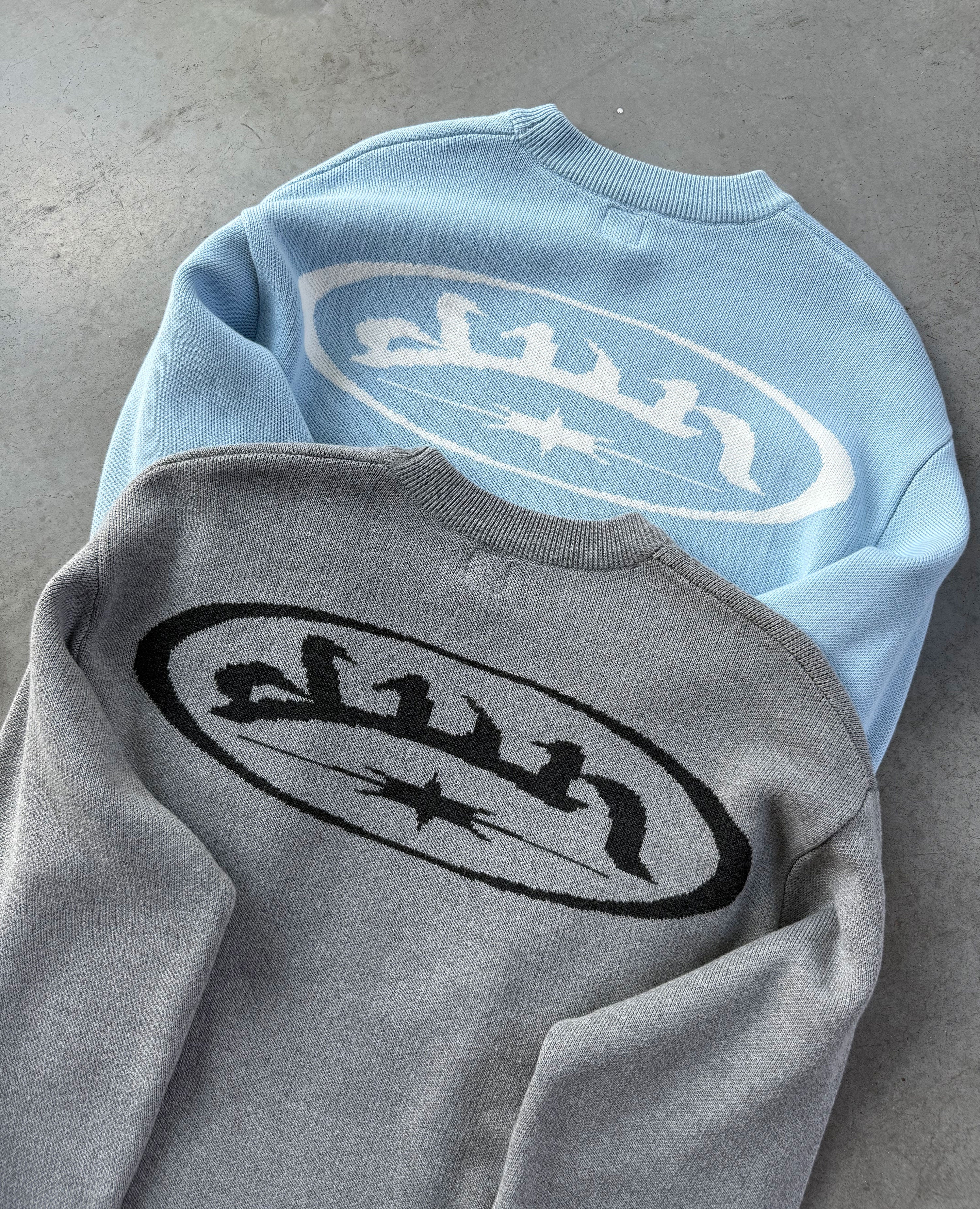 GREY KNITWEAR