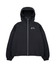 BLACK WINDBREAKER JACKET