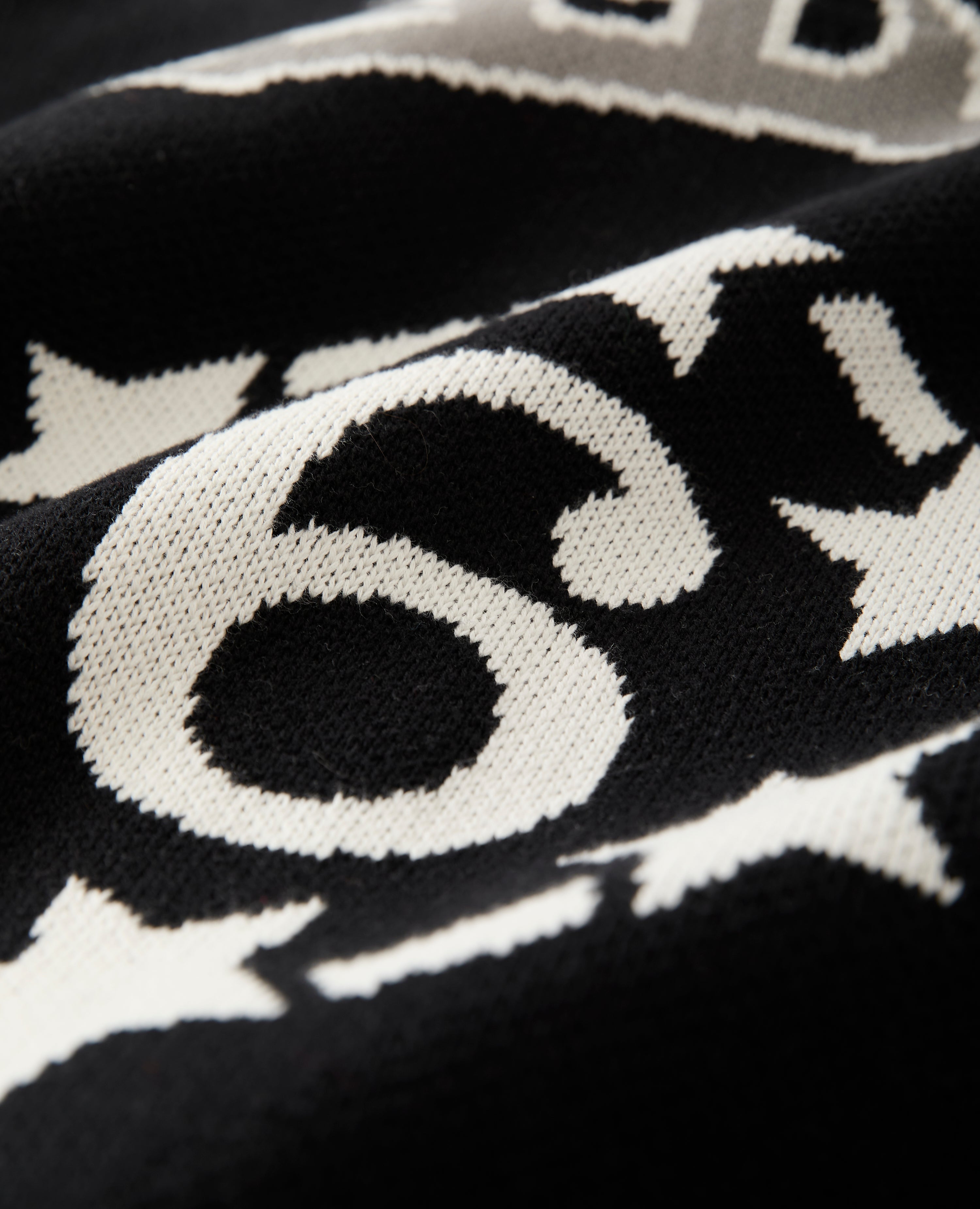 6SNOW ZIPPED KNIT