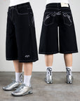 WOMENS THE SIX STARS JORT BLACK