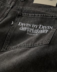 BLACK SHARP DENIM