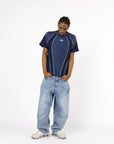 DARKBLUE TECH LINES T-SHIRT