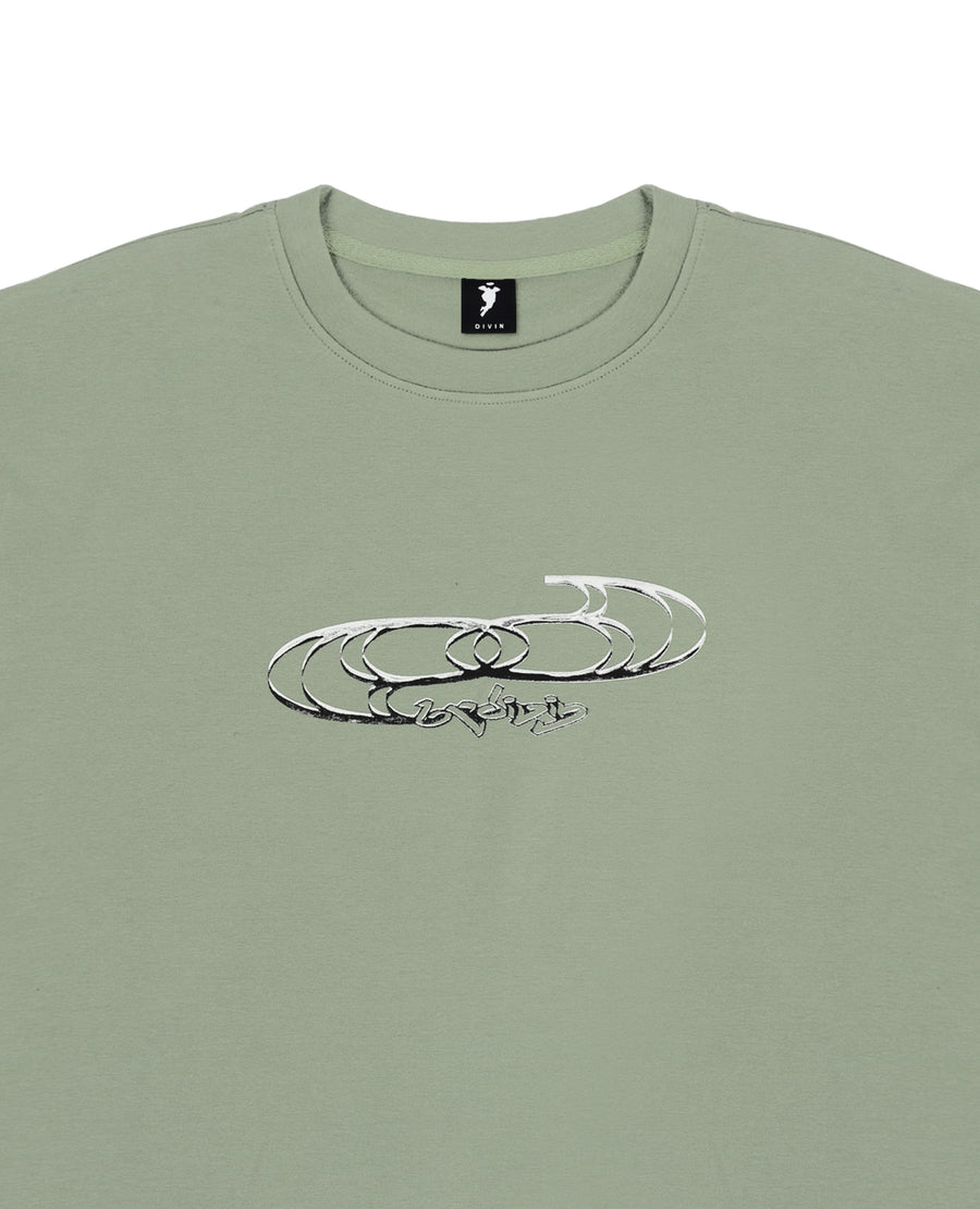 GREEN ARTEFACT T-SHIRT