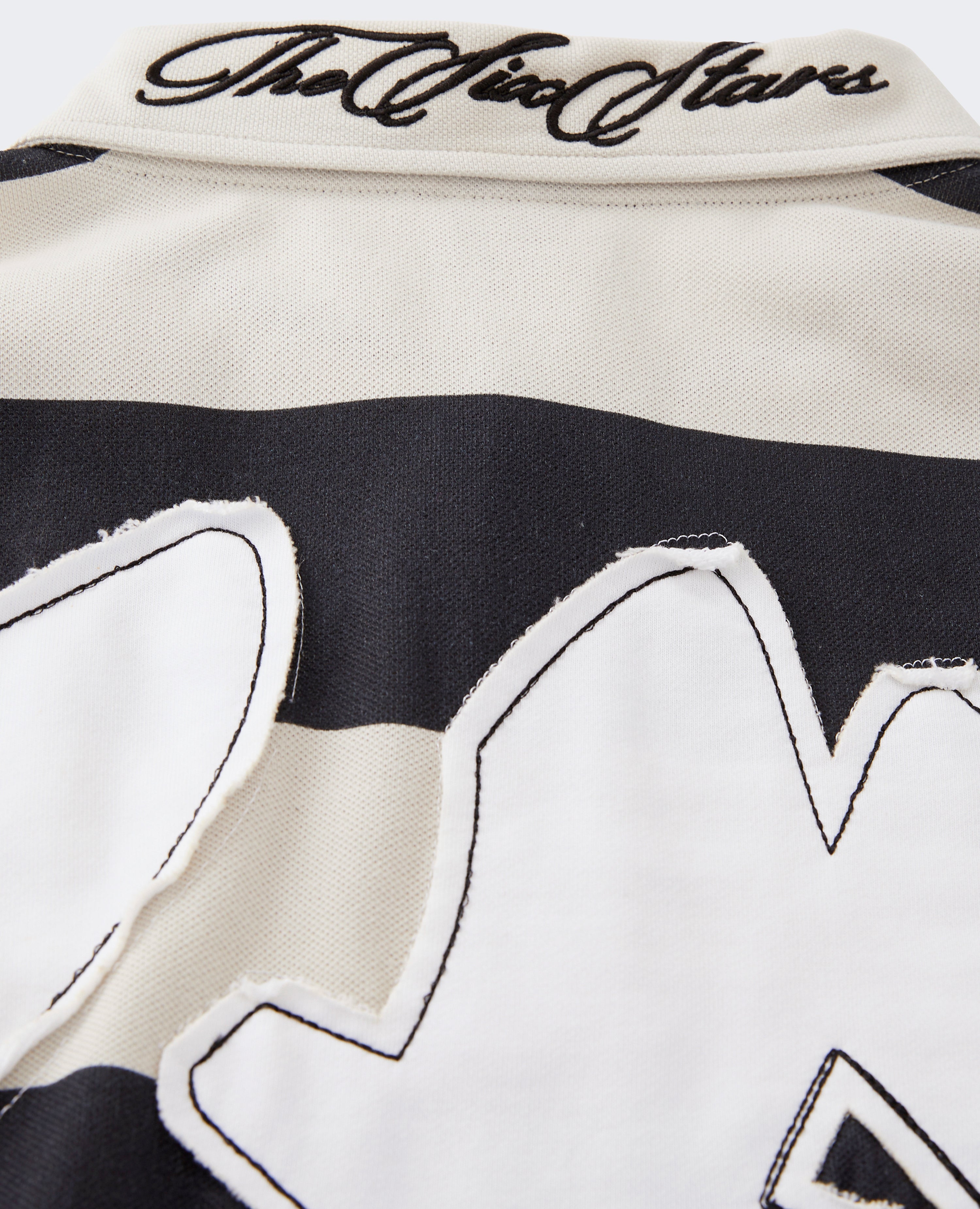 BLACK CLUB LONGSLEEVE POLO