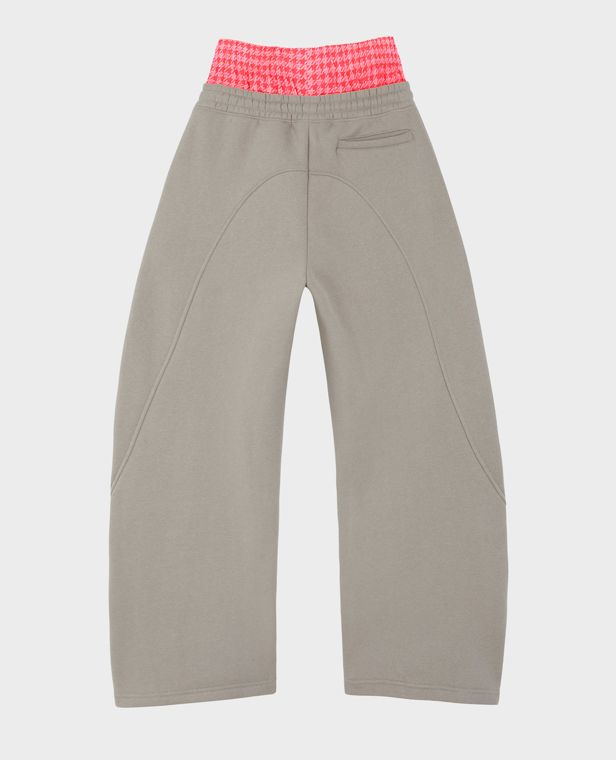 GREY DOUBLE WAIST CLUB JOGGER