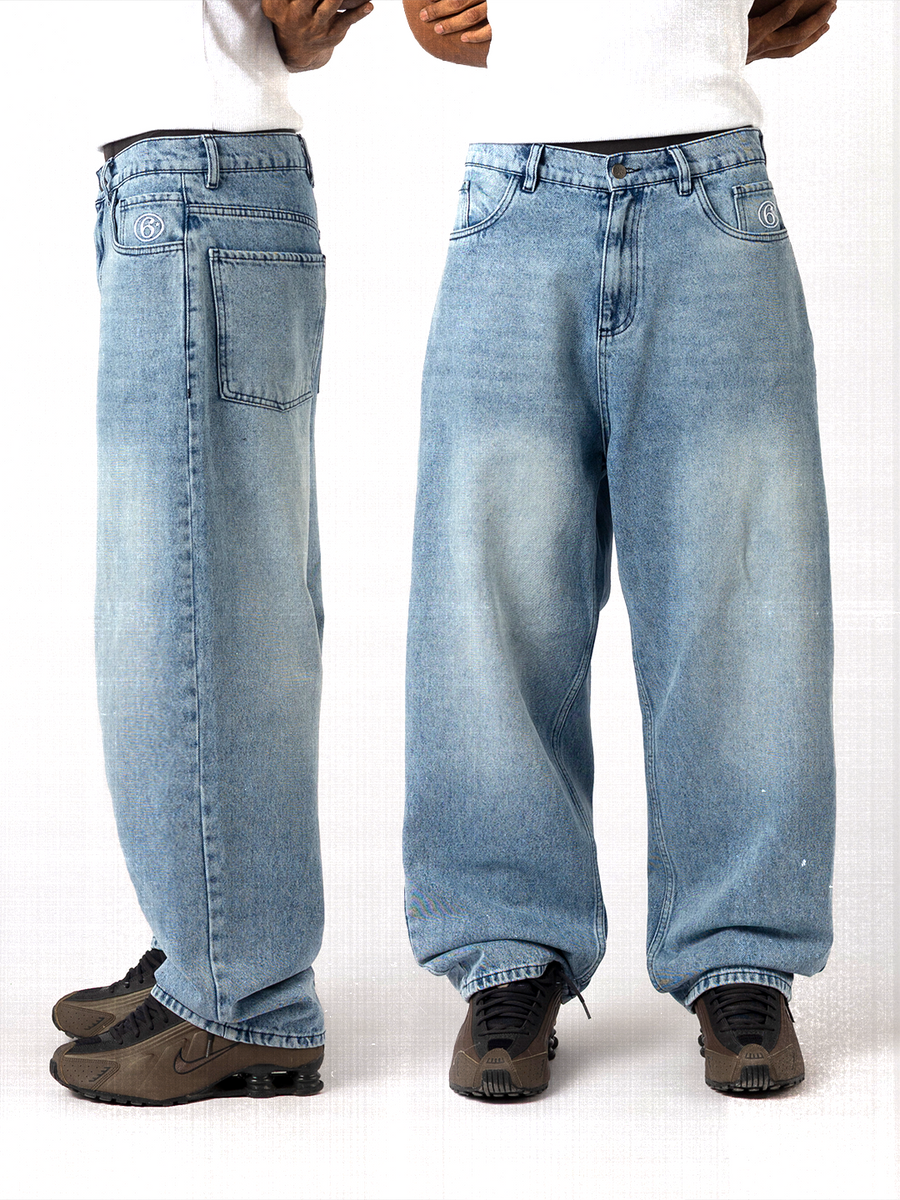 LIGHT BLUE 6STARS DENIM