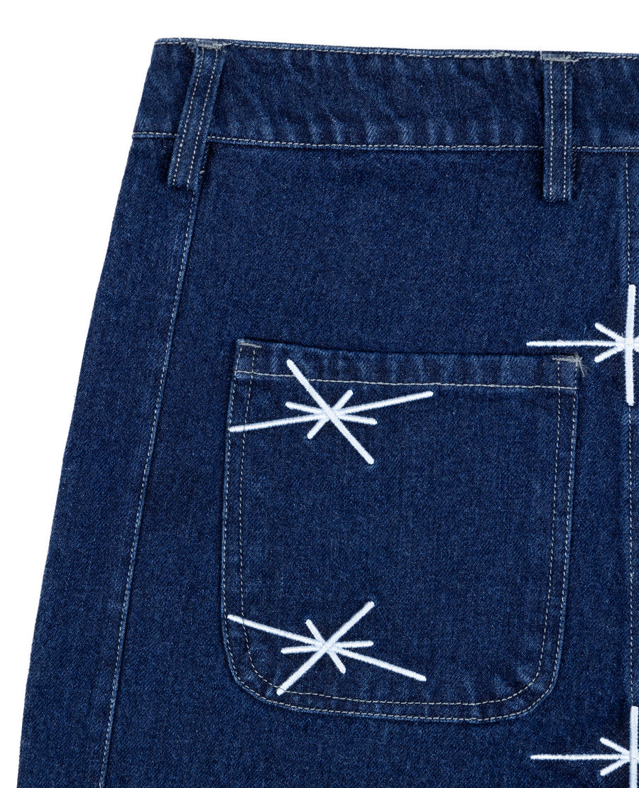 RAW DENIM JORT