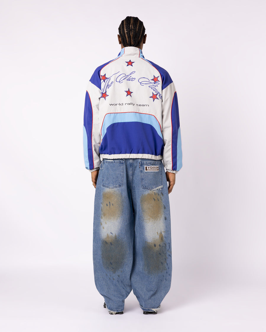 WHITE RALLY TRACKSUIT JACKET