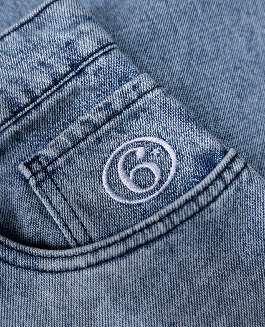 LIGHT BLUE 6STARS DENIM