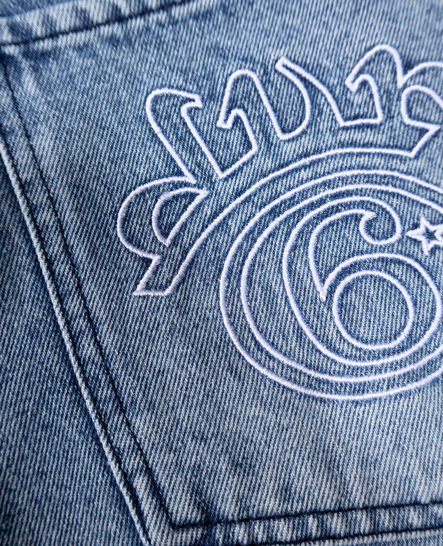 LIGHT BLUE 6STARS DENIM