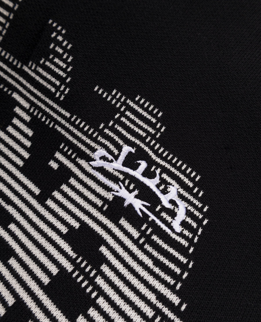 BLACK STRAT KNIT