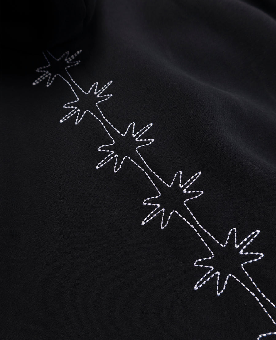 BLACK VERTEBRA ZIP