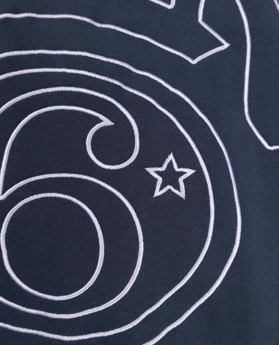 BLUE 6STARS ZIP