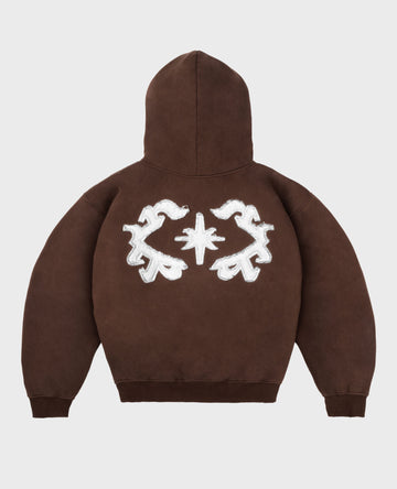 BROWN TORO HOODIE