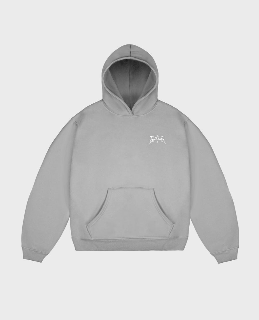 GREY CURB HOODIE