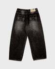 BLACK WASHED DENIM