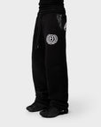 BLACK LEOPARD JOGGER