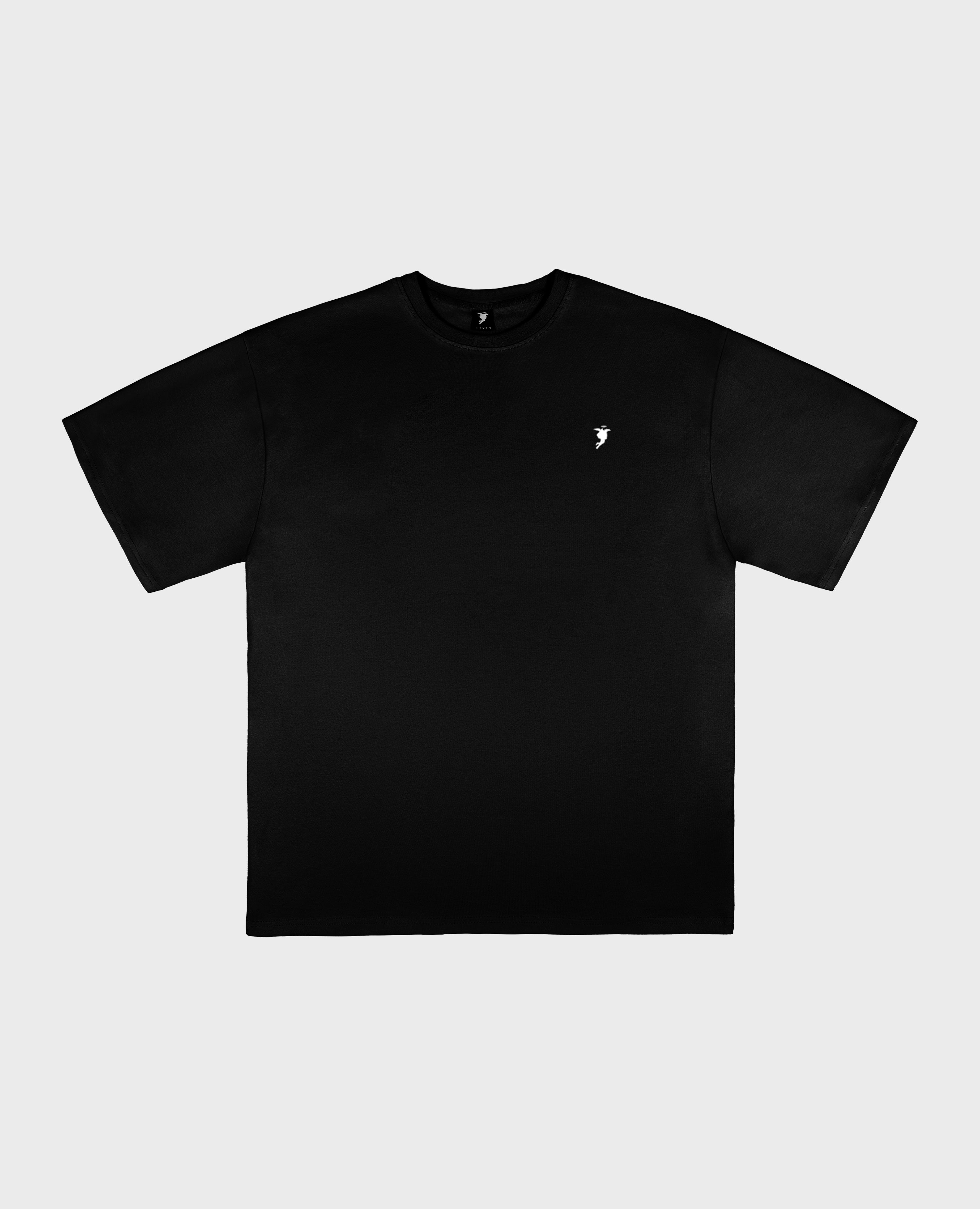 DIVINBYDIVIN | Black Puff T-Shirt