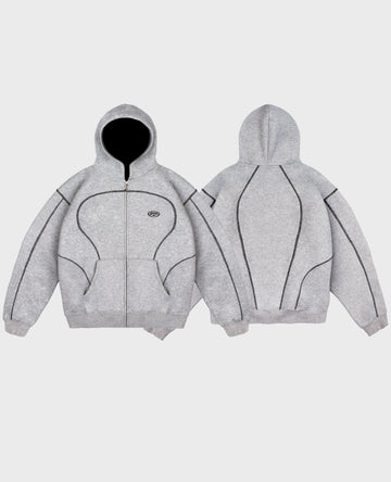 GREY LINE ZIP