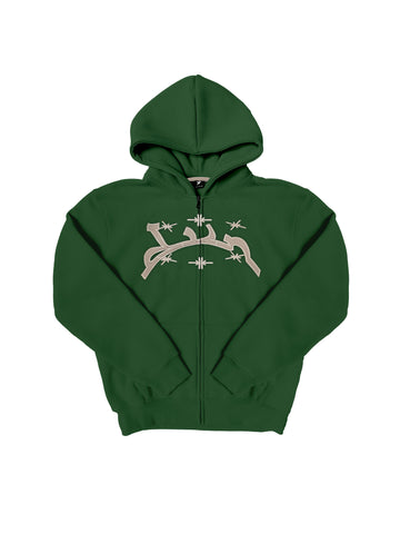 FOREST GREEN ZIP