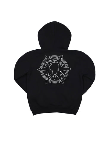 BLACK DOPPLER HOODIE