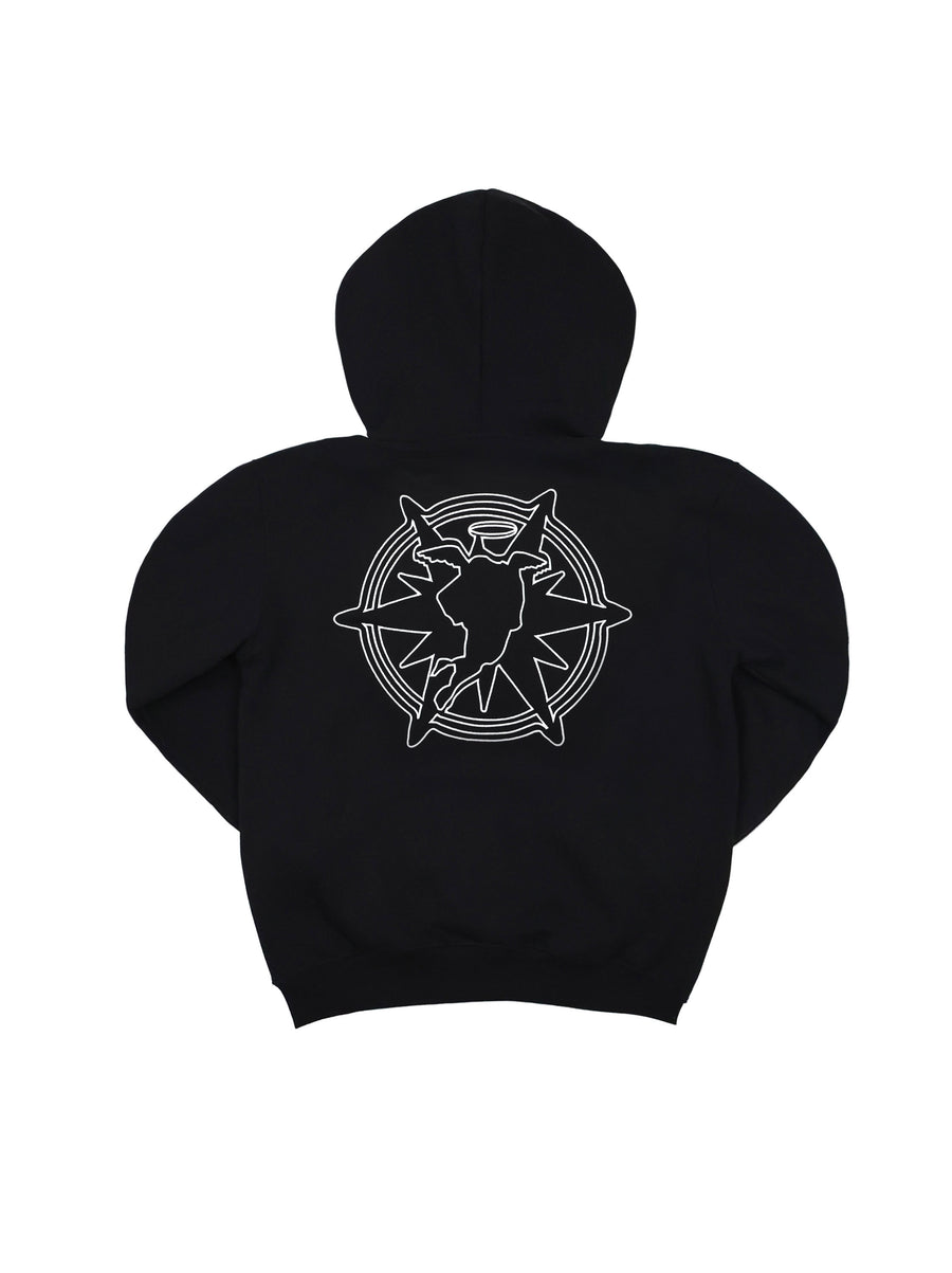 BLACK DOPPLER HOODIE