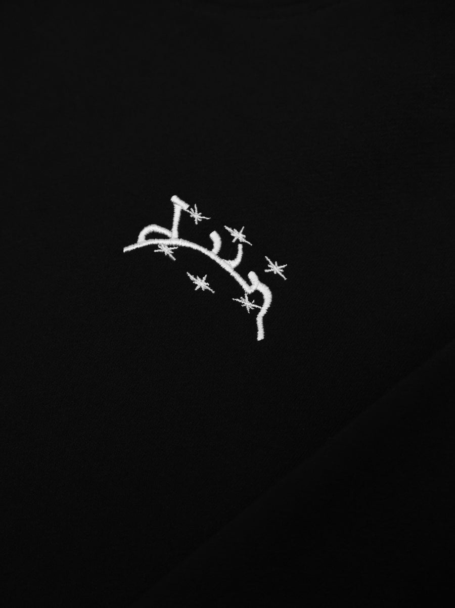 BLACK DOPPLER HOODIE